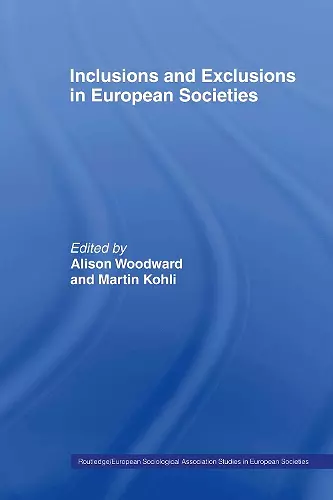 Inclusions and Exclusions in European Societies cover