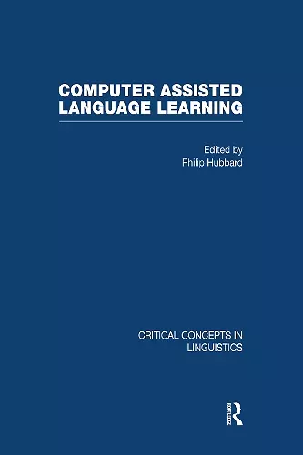 Computer-Assisted Language Learning, 4 vol cover