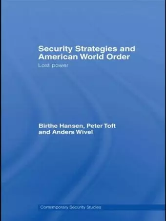 Security Strategies and American World Order cover