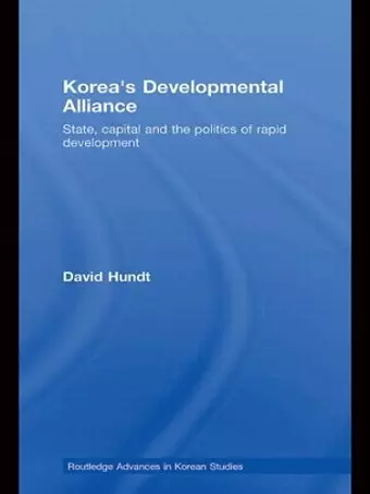 Korea's Developmental Alliance cover