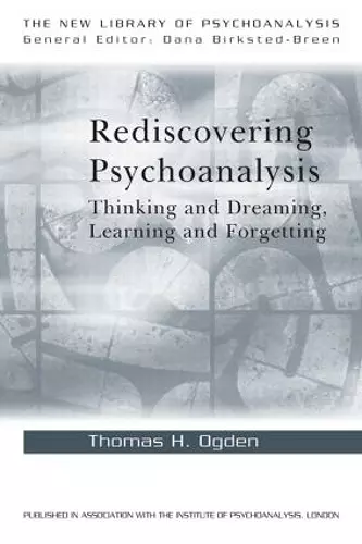 Rediscovering Psychoanalysis cover