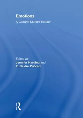 Emotions: A Cultural Studies Reader cover