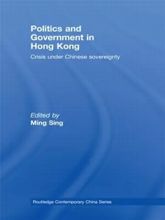 Politics and Government in Hong Kong cover