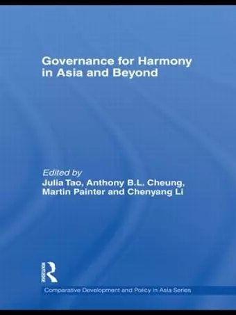 Governance for Harmony in Asia and Beyond cover