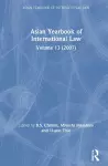 Asian Yearbook of International Law cover