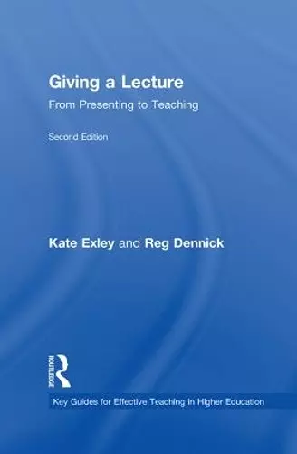 Giving a Lecture cover