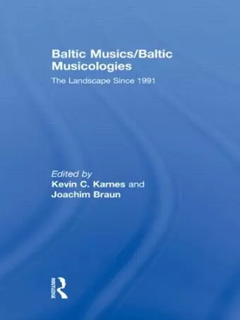 Baltic Musics/Baltic Musicologies cover