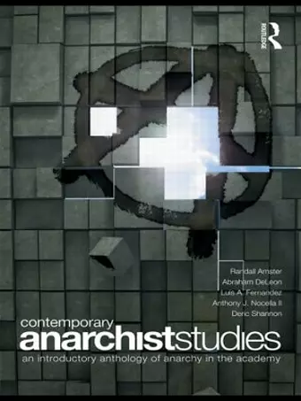 Contemporary Anarchist Studies cover