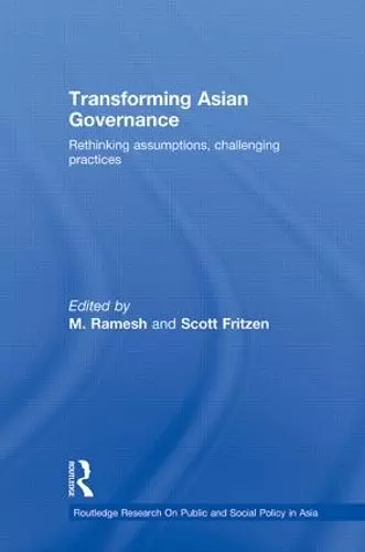 Transforming Asian Governance cover