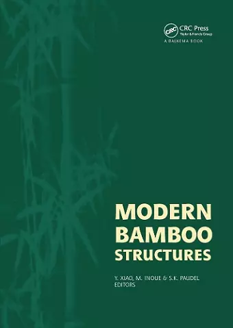 Modern Bamboo Structures cover