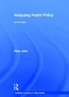 Analyzing Public Policy cover