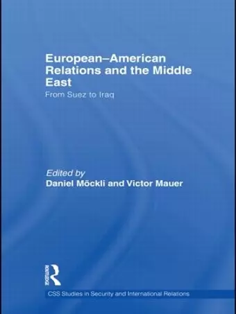 European-American Relations and the Middle East cover