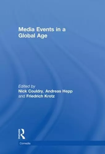 Media Events in a Global Age cover