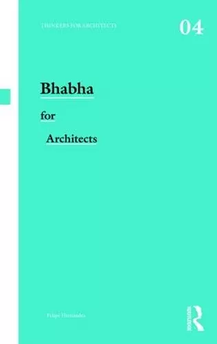 Bhabha for Architects cover