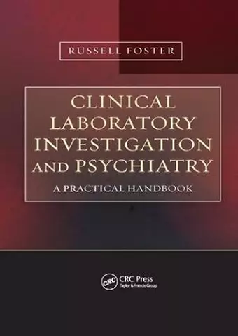 Clinical Laboratory Investigation and Psychiatry cover