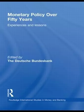 Monetary Policy Over Fifty Years cover