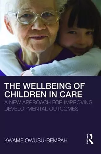 The Wellbeing of Children in Care cover