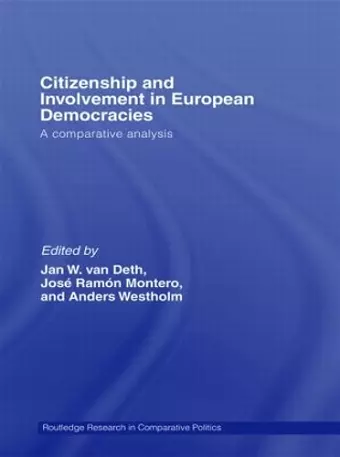 Citizenship and Involvement in European Democracies cover