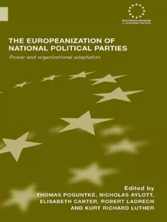 The Europeanization of National Political Parties cover