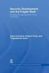 Security, Development and the Fragile State cover