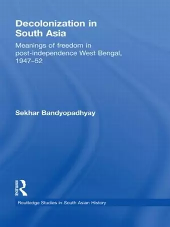 Decolonization in South Asia cover