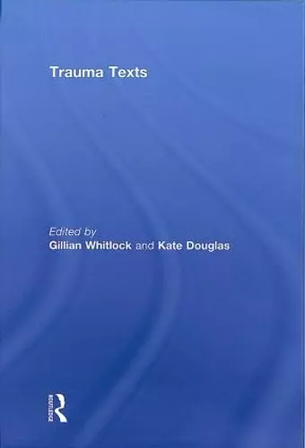 Trauma Texts cover