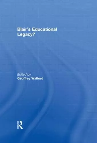 Blair's Educational Legacy? cover