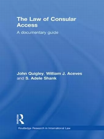 The Law of Consular Access cover