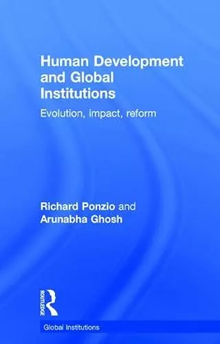 Human Development and Global Institutions cover