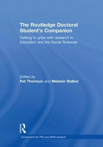 The Routledge Doctoral Student's Companion cover