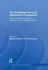 The Routledge Doctoral Supervisor's Companion cover