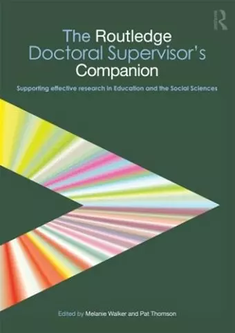 The Routledge Doctoral Supervisor's Companion cover