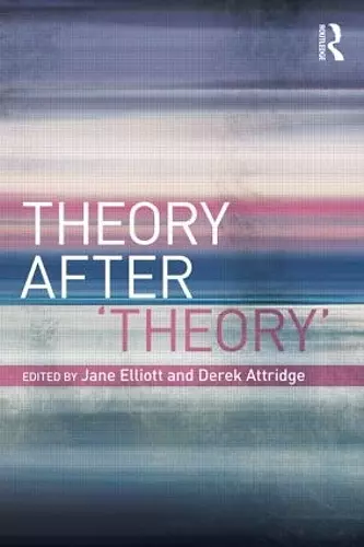 Theory After 'Theory' cover