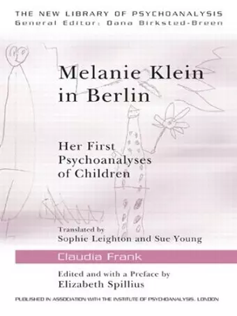 Melanie Klein in Berlin cover