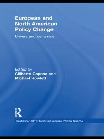 European and North American Policy Change cover