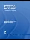 European and North American Policy Change cover