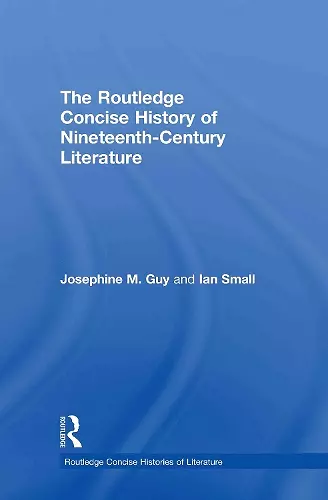 The Routledge Concise History of Nineteenth-Century Literature cover