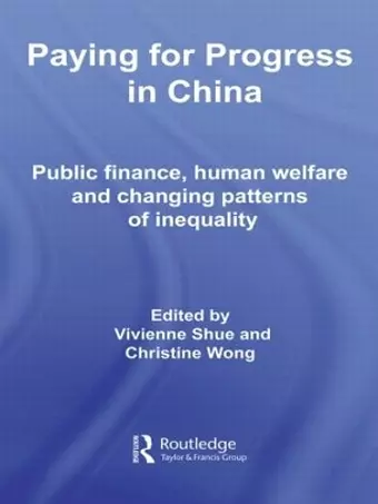 Paying for Progress in China cover