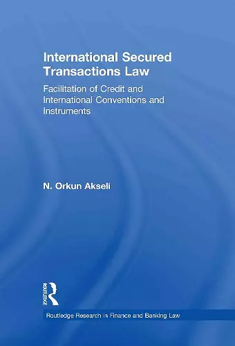 International Secured Transactions Law cover