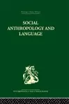 Social Anthropology and Language cover