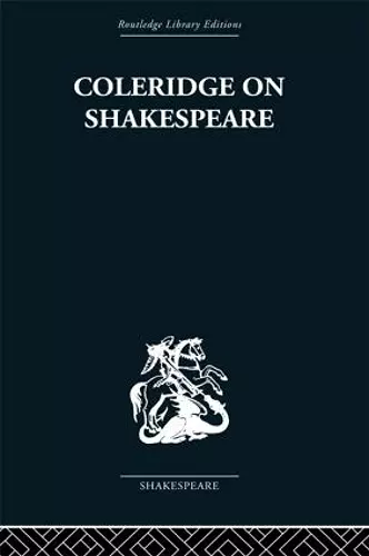 Coleridge on Shakespeare cover