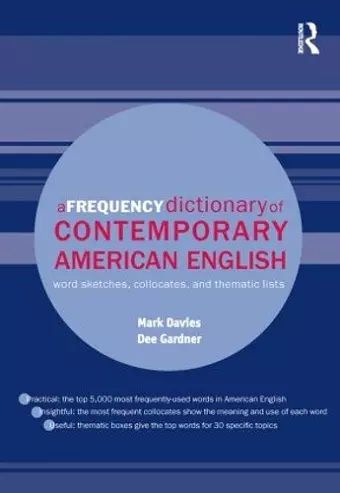 A Frequency Dictionary of Contemporary American English cover