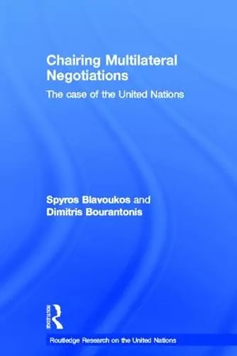 Chairing Multilateral Negotiations cover