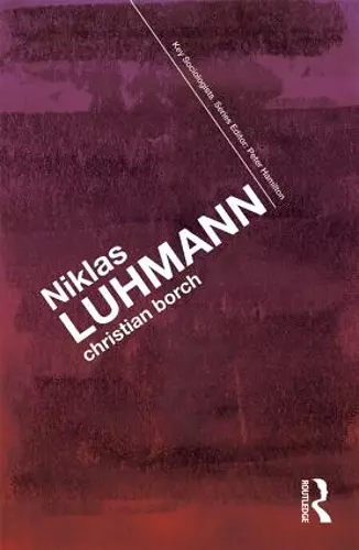 Niklas Luhmann cover