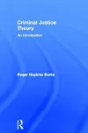 Criminal Justice Theory cover