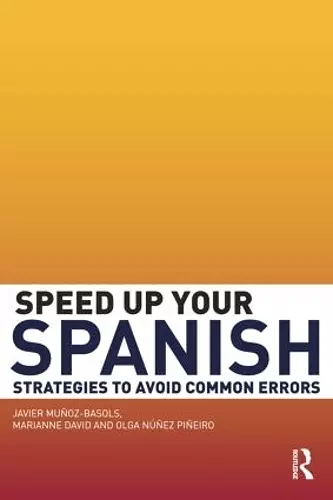 Speed Up Your Spanish cover