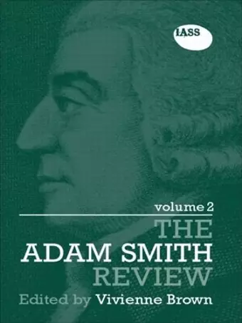 The Adam Smith Review Volume 2 cover