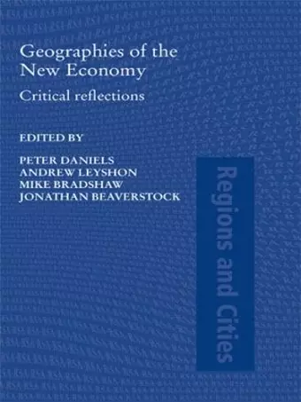 Geographies of the New Economy cover
