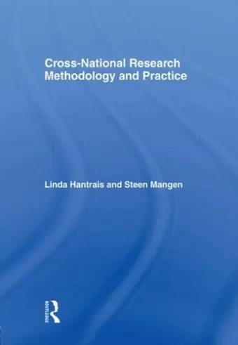 Cross-National Research Methodology and Practice cover