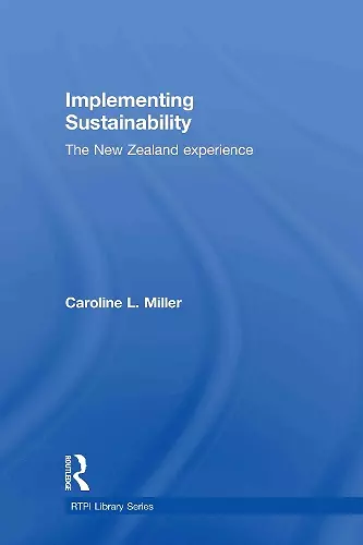 Implementing Sustainability cover